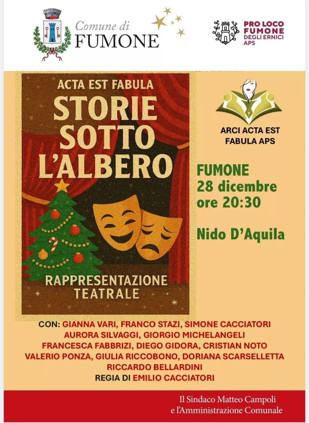 Acta est fabula - Fumone