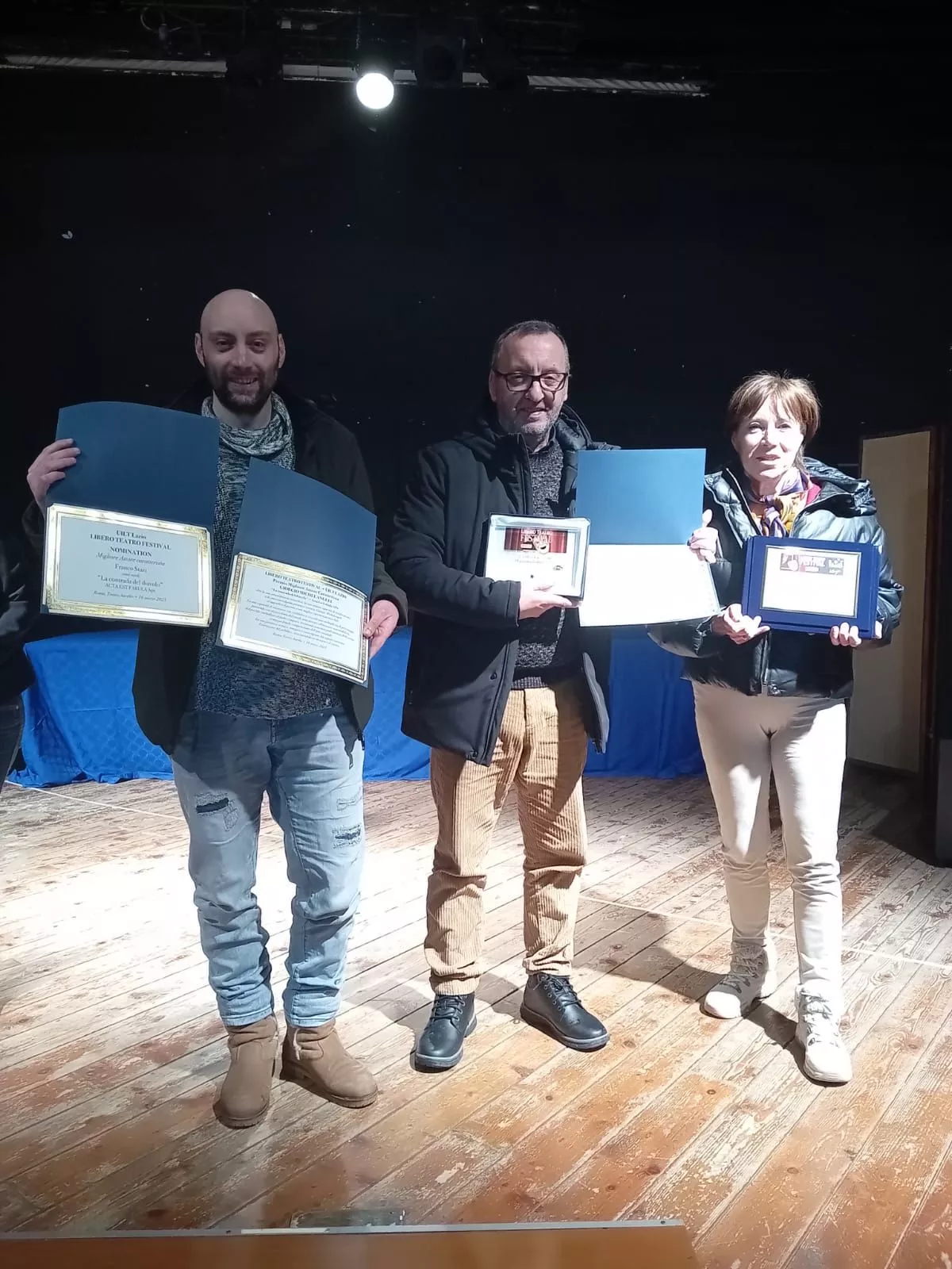 Acta est fabula Premiazione